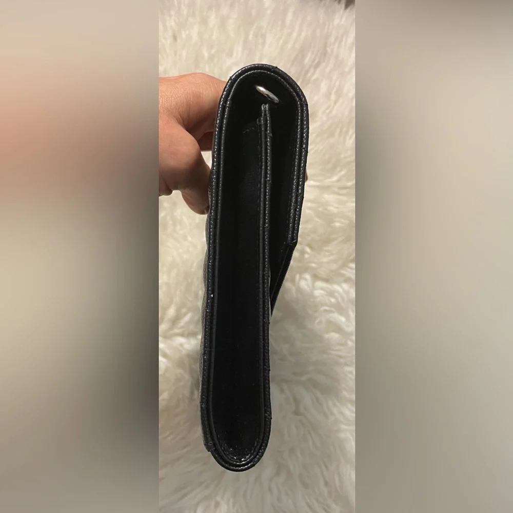 YSL Cassandre Grain Flap Wristlet - Picture 6 of 13